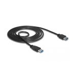 DELOCK USB 3.0/A Male - USB 3.0/A Female 1.5 m Black 85055 - Image 2