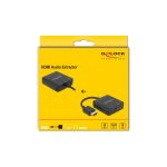 Delock Adapter HDMI Male To HDMI Female & Toslink Female S/PDIF & 3,5mm Stereo Jack Black 62784 - Image 5