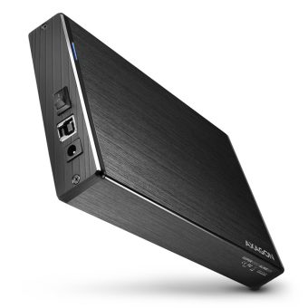 Axagon External 3.5  Enclosure  USB 3.2  SATA III  Aluminum/Black EE35-XA3