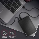 Axagon External 3.5  Enclosure  USB 3.2  SATA III  Aluminum/Black EE35-XA3 - Image 6