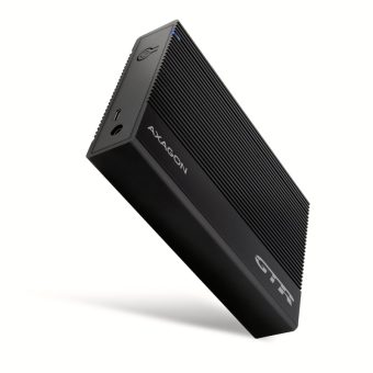 Axagon External 3.5  Enclosure  USB 3.2 Type-C SATA III Black EE35-GTR