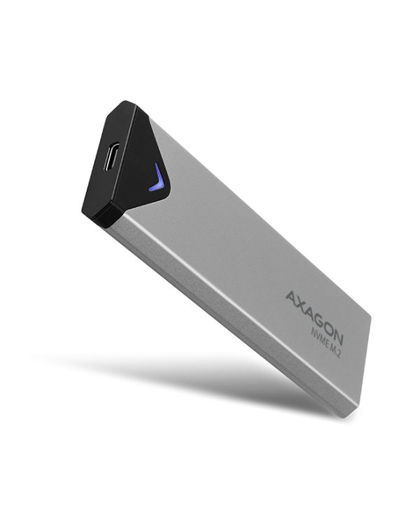 Axagon External Enclosure USB 3.2 Type-C for M.2 NVMe PCIe Black/Grey EEM2-UG2