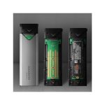 Axagon External Enclosure USB 3.2 Type-C for M.2 NVMe PCIe Black/Grey EEM2-UG2 - Image 6