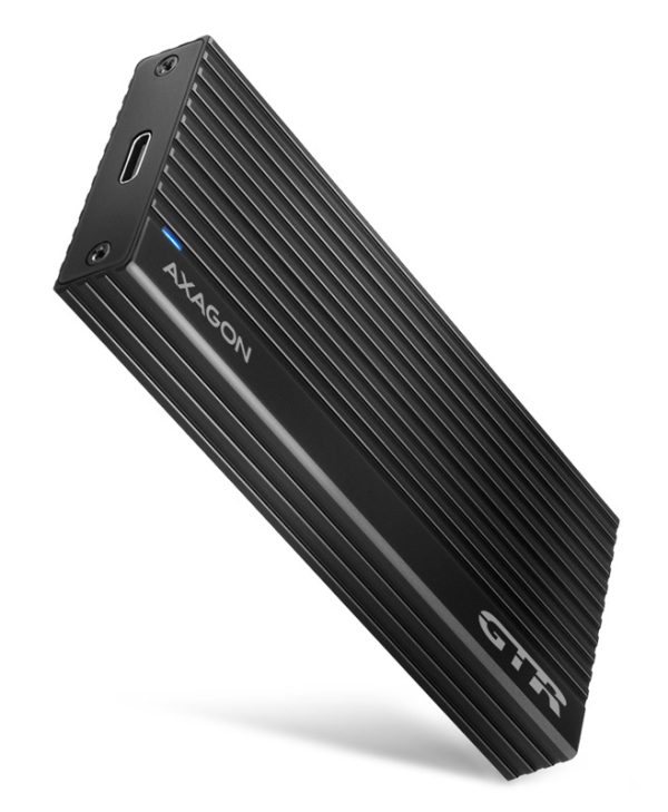 Axagon External Enclosure  USB 3.2 Type-C for M.2 NVMe PCIe Black EEM2-GTR