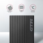 Axagon External Enclosure  USB 3.2 Type-C for M.2 NVMe PCIe Black EEM2-GTR - Image 3
