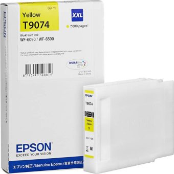 EPSON WF-6XXX T9074 Ink XXL Yellow 69 ml C13T90744N