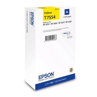 EPSON WF-8XXX T7554 Ink XL Yellow 100 ml C13T75544N