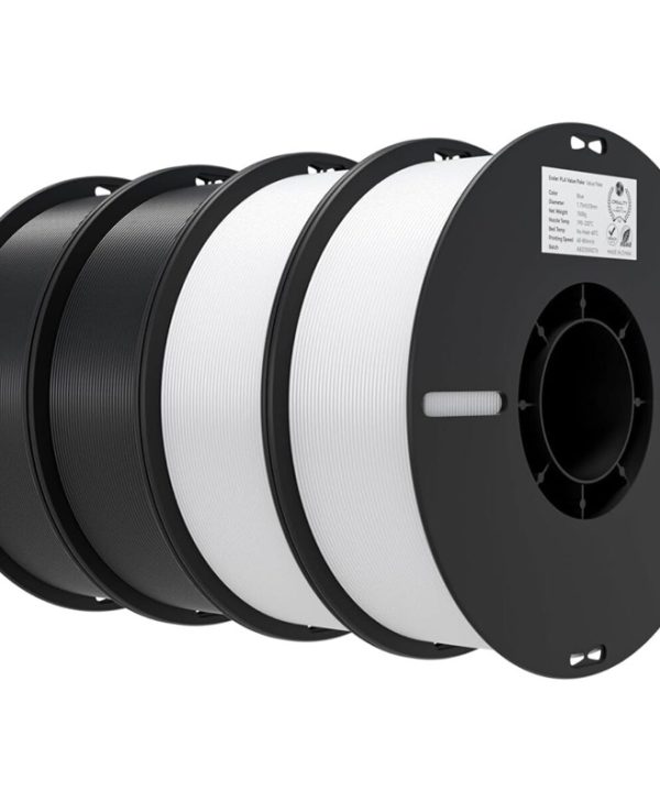 Creality 3D Printer Filament EN-PLA Ender Filament Value Pack 1.75mm 4Kg Black & White 3301010473