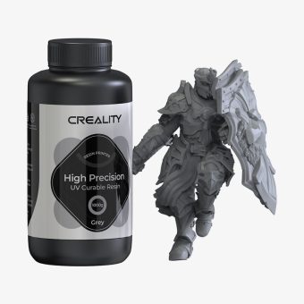 Creality LCD 8K High Precision UV Curable Resin Plastic Bottle Grey 1Kg 3302190003