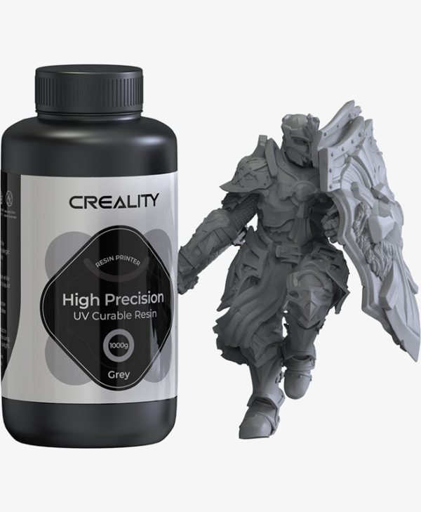 Creality LCD 8K High Precision UV Curable Resin Plastic Bottle Grey 1Kg 3302190003