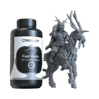 Creality Fast Resin UV Curable Resin Plastic Bottle Grey 1Kg 3302180005