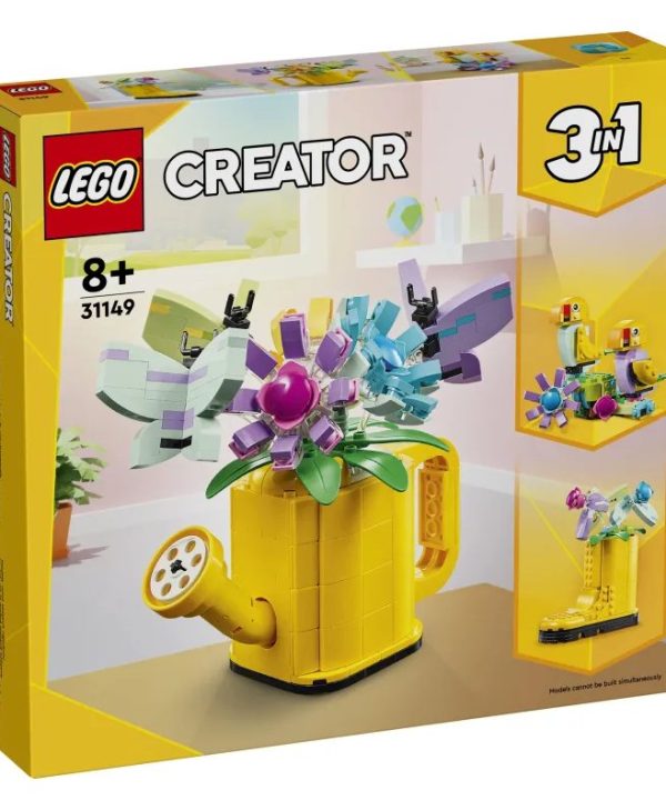 Lego Creator: Flowers in Watering Can 3 in 1 Toy 31149