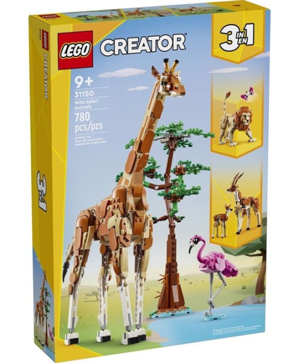 Lego Creator: Wild Safari Animals 3 in 1 Set 31150