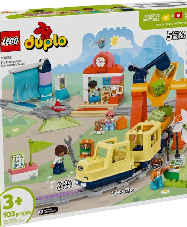 Lego Duplo Town: Big Interactive Community Train 10428