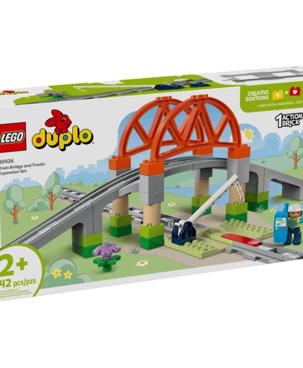 Lego Duplo Town: Train Bridge and Tracks Expansion Set 10426