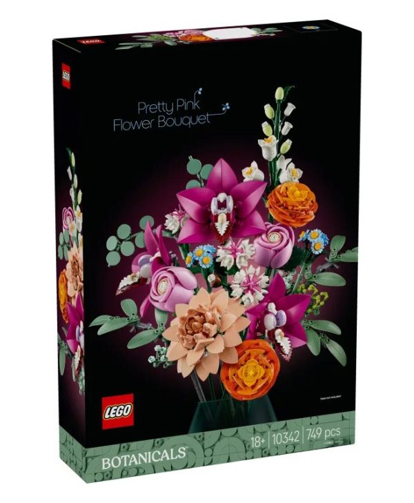 Lego Botanicals: Pretty Pink Flower Bouquet 10342