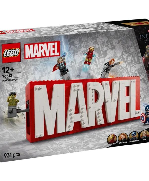 Lego Marvel: Logo & Minifigures 76313
