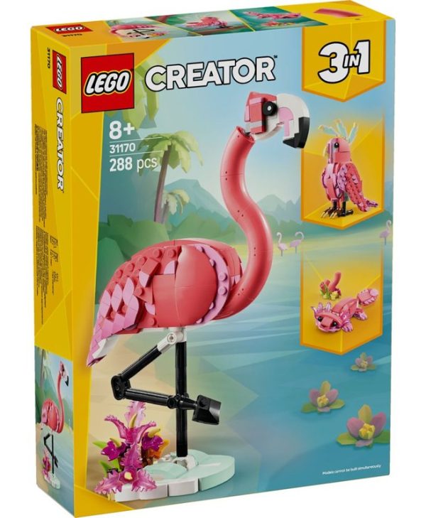 Lego Creator: Wild Animals: Pink Flamingo 3 in 1 31170