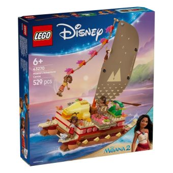 Lego Disney: Moana’s Adventure Canoe 43270