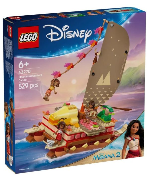 Lego Disney: Moana’s Adventure Canoe 43270