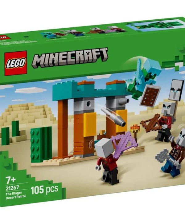 Lego Minecraft: The Illager Desert Patrol (21267)