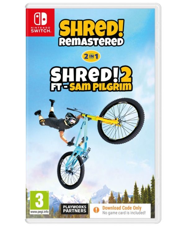 Shred! Remastered & Shred 2 Ft Sam Pilgrim - Nintendo Switch