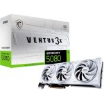 MSI GeForce RTX 5080 Ventus 3X OC 16GB GDDR7 White V531-062R