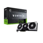 MSI GeForce RTX 5080 Ventus 3X OC 16GB GDDR7 Black V531-095R