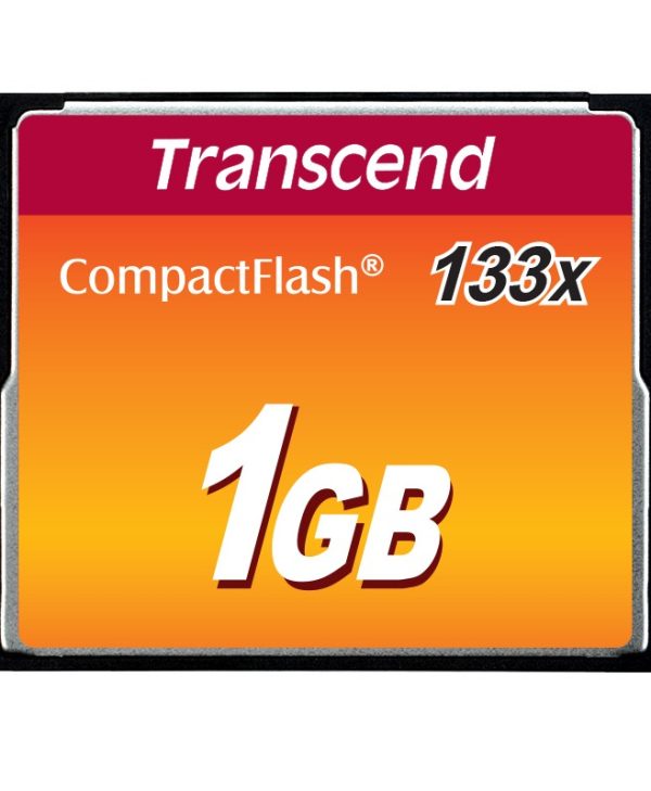Transcend CompactFlash Card 1GB MLC TS1GCF133