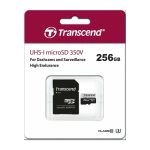 Transcend USD350V MicroSDXC 256GB UHS-I U3 V30 C10 TS256GUSD350V - Image 2