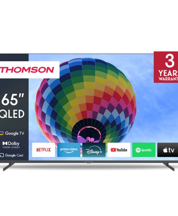 TV Thomson QG4 Series 65" Google Smart TV UHD QLED Dark Grey 65QG4S14