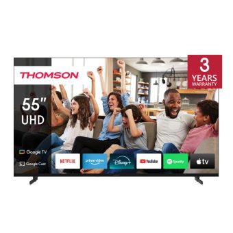 TV Thomson UG4 Series 55" Google Smart TV UHD DLED Dark Grey 55UG4S14