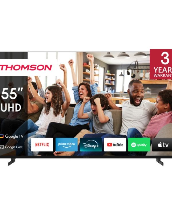 TV Thomson UG4 Series 55" Google Smart TV UHD DLED Dark Grey 55UG4S14