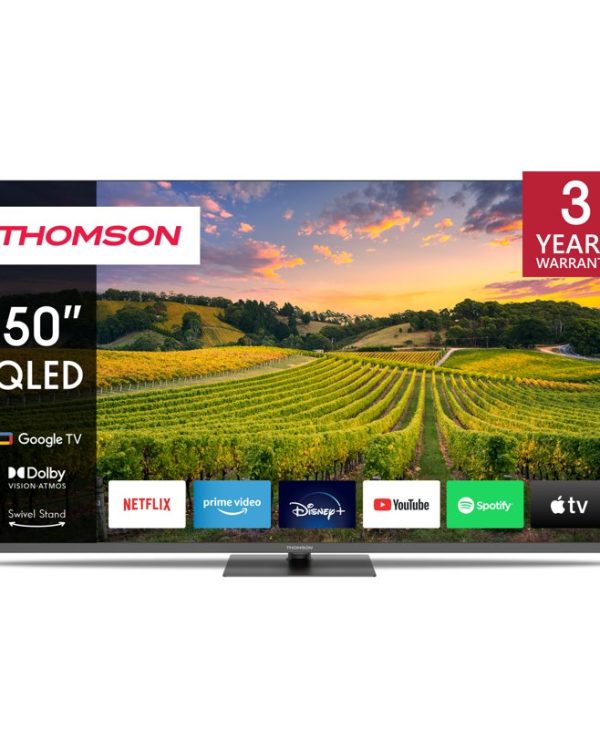TV Thomson QG5 Series 50" Google Smart TV UHD QLED Dark Grey 50QG5C14