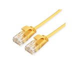 Roline UTP Cat.6a LSZH Snagless Cable 0.30 m Yellow 21.44.3921-100