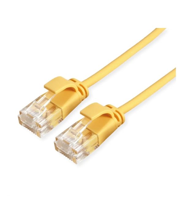 Roline UTP Cat.6a LSZH Snagless Cable 0.30 m Yellow 21.44.3921-100