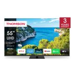 TV Thomson UG5 Series 55" Google Smart TV UHD DLED Black 55UG5C14