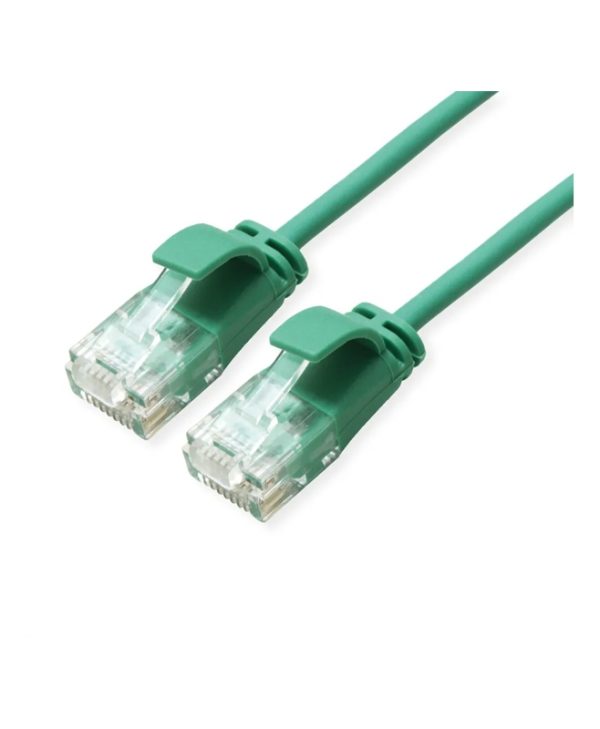 Roline UTP Cat.6a LSZH Snagless Cable 1 m Green 21.44.3933-100