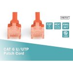 Digitus U/UTP Cat.6 LSOH-LSZH Patch Cord 1m Red DK-1617-010/R - Image 3