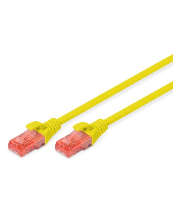 Digitus U/UTP Cat.6 LSOH-LSZH Patch Cord 1m Yellow DK-1617-010/Y