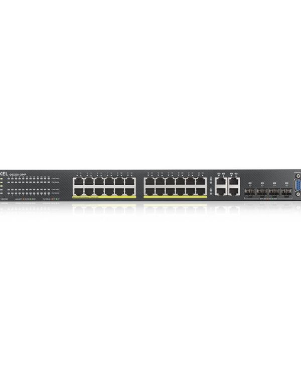 Zyxel GS2220-28HP Gigabit Managed Switch L2 (PoE) Black GS2220-28HP-EU0101F