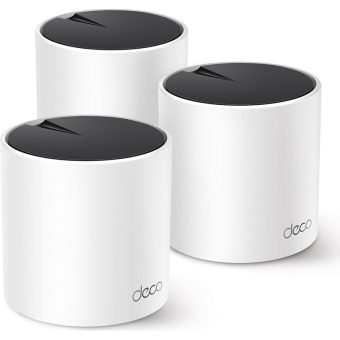 TP-Link AX3000 Whole Home Mesh Wi-Fi 6 System Deco X55 3-Pack