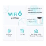 TP-Link AX3000 Whole Home Mesh Wi-Fi 6 System Deco X55 1-Pack - Image 5