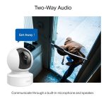 TP-Link Pan/Tilt Home Security Wi-Fi Camera White Tapo C212 - Image 5
