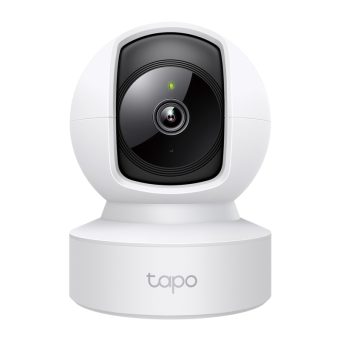 TP-Link Pan/Tilt Home Security Wi-Fi Camera White Tapo C202