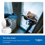 TP-Link Pan/Tilt Home Security Wi-Fi Camera White Tapo C202 - Image 8