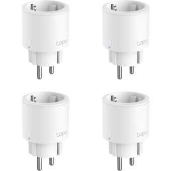 TP-Link Mini Smart Wi-Fi Socket with Energy Monitoring White Tapo P115 4-Pack
