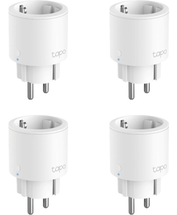 TP-Link Mini Smart Wi-Fi Socket with Energy Monitoring White Tapo P115 4-Pack
