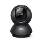TP-Link Pan/Tilt Home Security Wi-Fi Camera Black Tapo C201