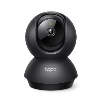 TP-Link Pan/Tilt Home Security Wi-Fi Camera Black Tapo C201